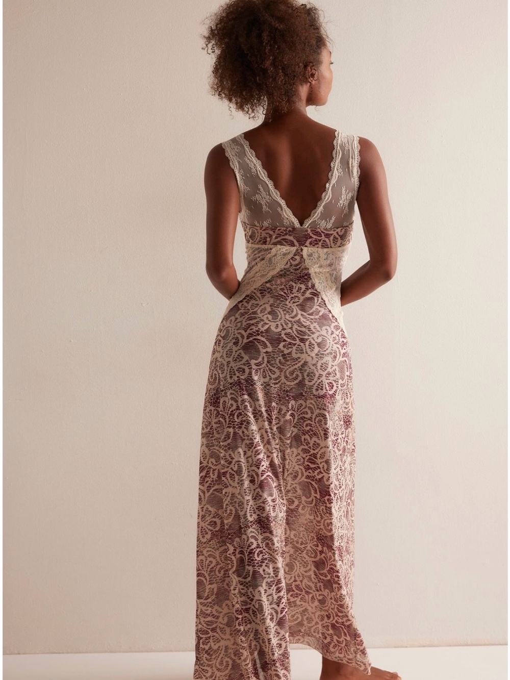 Free People in the clouds maxi bodysuit NWT - Picture 2 of 5